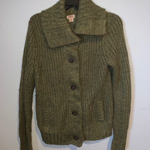 Cardigan (olive green)